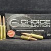 123SCENAR6.5CREED20 CHOICE AMMUNITION 6.5 Creedmoor 123 Grain Lapua Scenar Hand-Loaded!!