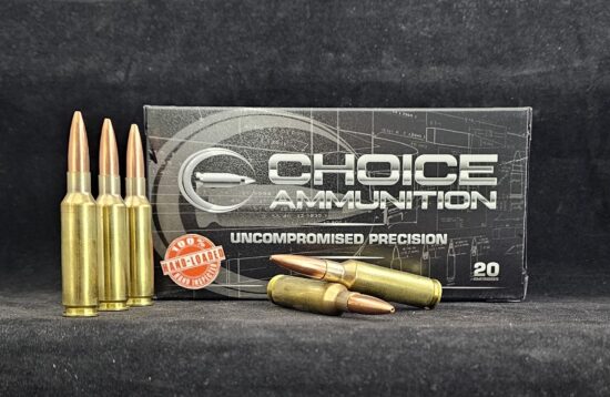 123SCENAR6.5CREED20 CHOICE AMMUNITION 6.5 Creedmoor 123 Grain Lapua Scenar Hand-Loaded!!