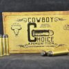 125RNFPL38SP50CCB Choice Ammunition Cowboy Choice .38 Special 125 Grain Cowboy Action Hi-Tek Coated Lead RNFP~100% Hand-Loaded!!