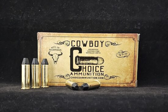125TCFPL38SP50CCB .38 Special 125 Grain TCFP BLACK Hi-Tek Coated Lead Cowboy Action~100% HAND LOADED!!