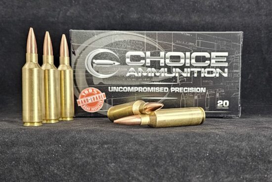 130VLDH270WSM20 Choice Ammunition .270 Winchester Short Magnum (WSM) 130 Grain Berger VLD Hunting~100% Hand Loaded !!