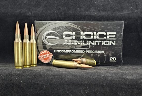 130VLDH6.5CREED20 CHOICE AMMUNITION 6.5 Creedmoor 140 Grain Berger VLD Hunting~100% Hand Loaded !!