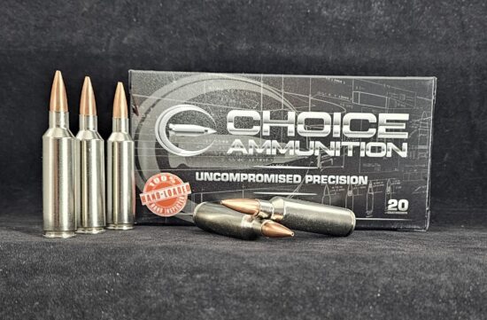 140VLDH270WSM20 Choice Ammunition .270 Winchester Short Magnum (WSM) 140 Grain Berger VLD Hunting~100% Hand Loaded!!