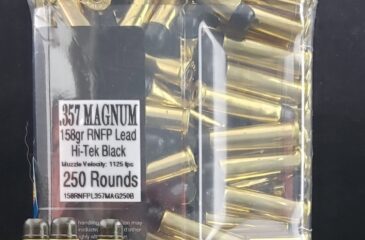 158RNFPL357MAG250 Choice Ammunition Choice Range .357 Magnum 158 Grain RNFP Hi-Tek Coated - 250 Round Box