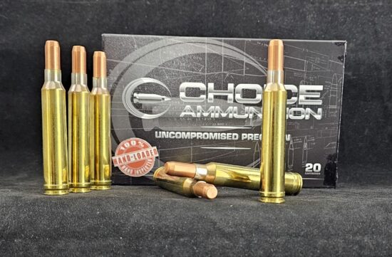 180CESOLID300WIN20 Choice Ammunition .300 Winchester Magnum 180 Grain Cutting Edge Copper Solids~100% Hand-Loaded!!