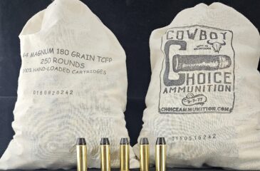 .44 Magnum 180 Grain "Wells Fargo Bag" Ammo! TCFP Hi-Tek Coated Cowboy Action~100% Hand-Loaded!!