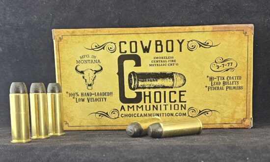 200RNFP44MAG50 Choice Ammunition Cowboy Action .44 Magnum 200 Grain Black Hi-Tek Coated RNFP “COWBOY CHOICE” Ammunition~100% HAND-LOADED!!