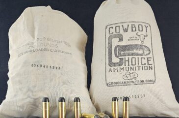 .44 Special 200 Grain "WELLS FARGO BAG" Ammo! RNFP BLACK Hi-Tek Coated Lead Cowboy Action~100% Hand Loaded!!