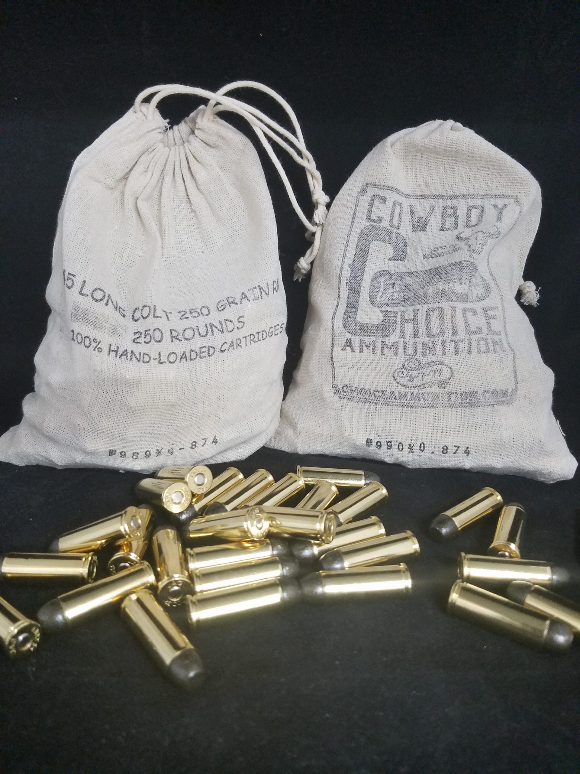 20180427_175050-e1524873206155.jpg .45 Long Colt 250 Grain "WELLS FARGO BAG" Ammo! Hi-Tek Coated RNFP~100% Hand-Loaded!!