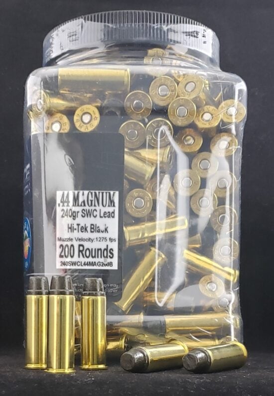240SWC44MAG200 Choice Ammunition Choice Range .44 Magnum 240 Grain Hi-Tek Coated SWC~100% Hand-Loaded!!