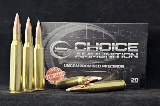 300ACCU338LAP20H Choice Ammunition .338 Lapua Magnum 300 Grain Nosler AccuBond~100% Hand Loaded !!