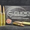 300SMK338LAP20 Choice Ammunition .338 Lapua Magnum 300 Grain SIERRA MATCHKING HPBT (Match-Grade Brass)~100% HAND-LOADED!!