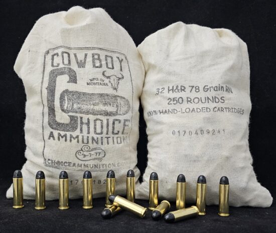 78RNL32HRWF250CCB#3 .32 H&R Magnum 78 Grain RN Black Hi-Tek Coated Lead~100% Hand-Loaded!!