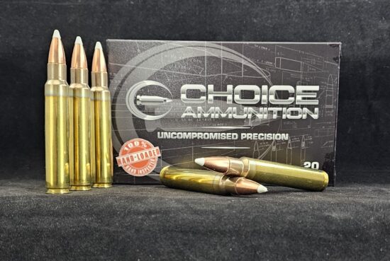 260ACCU375RUM20 Choice Ammunition .375 Remington Ultra Mag (RUM) 300 Grain Nosler AccuBond~100% Hand-Loaded!!