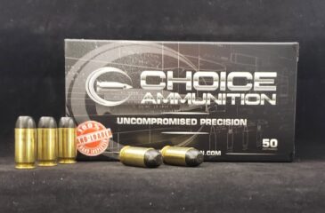 200RNFPL45ACP50B Choice Ammunition .45 Auto 200 Grain BLACK HI-TEK COATED RN~100% HAND-LOADED!!