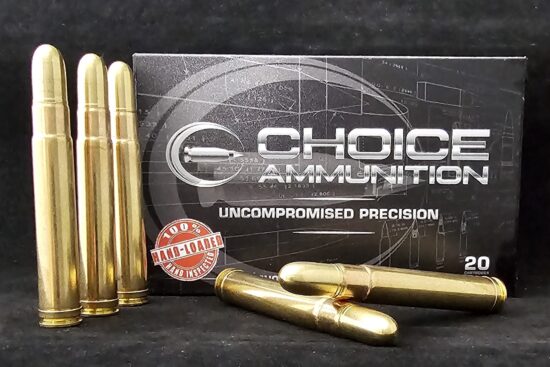 350BBS416REM20 Choice Ammunition .416 Remington Magnum 350 Grain BARNES BANDED SOLID~100% HAND LOADED !!