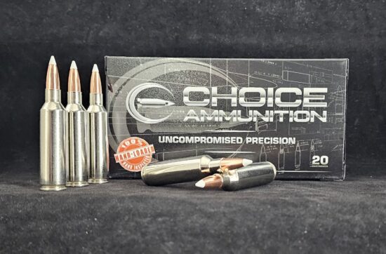 150ACCU270WSM20 Choice Ammunition .270 Winchester Short Magnum (WSM) 150 Grain NOSLER ACCUBOND~100% HAND LOADED!!