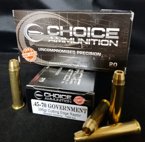 20210922_171342 .45-70 GOVERNMENT 295 Grain RAPTOR HOLLOW POINT (LEAD FREE) 100% HAND LOADED !!