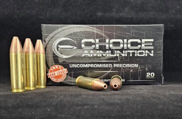 375XPB500SW20 Choice Ammunition .500 Smith Wesson Magnum 375 Grain Barnes XPB (Lead Free)~ 100% HAND-LOADED!!