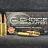 142ABLR6.5CREED20 CHOICE AMMUNITION 6.5 Creedmoor 142 Grain NOSLER ACCUBOND (LR) LONG RANGE~100% HAND LOADED !!