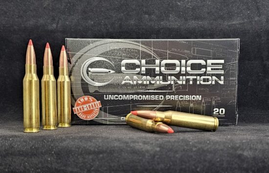 150NBT7MM0820 Choice Ammunition 7MM-08 140 Grain NOSLER BALLISTIC TIP~100% HAND LOADED!!