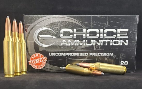 100PAR243WIN20 Choice Ammunition .243 Winchester 100 Grain Nosler Partition~100% Hand Loaded !!