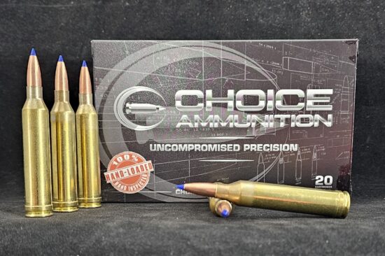 127LRXLF264WIN20 Choice Ammunition .264 Winchester Magnum 127 Grain BARNES LRX (Lead Free)~100% HAND LOADED !!