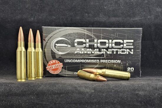 150CH7MM0820 Choice Ammunition 7MM-08 150 Grain BERGER CLASSIC HUNTER~100% HAND-LOADED!!