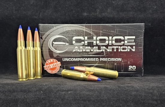 165TTSXLF308WIN20 Choice Ammunition .308 Winchester 175 Grain BARNES LRX (LEAD FREE) 100% HAND LOADED !!
