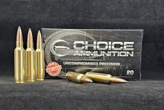 200PAR300WSM20 Choice Ammunition .300 Winchester Short Magnum (WSM) 200 Grain NOSLER PARTITION~100% HAND LOADED !!