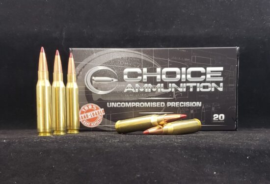 150ELDX7MM0820 Choice Ammunition Choice Hunting 7MM-08 150 Grain HORNADY ELD-X~100% HAND LOADED!!