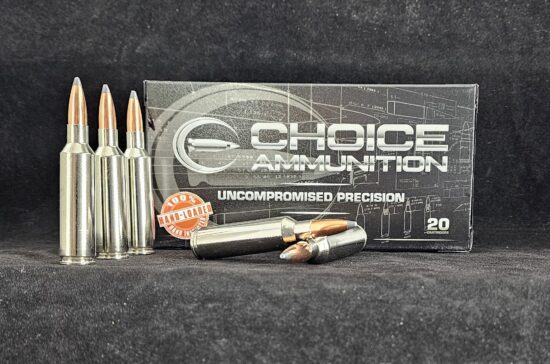 150PAR270WSM20 Choice Ammunition .270 Winchester Short Magnum (WSM) 150 Grain NOSLER PARTITION~100% HAND LOADED!!