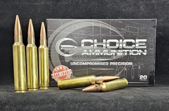 185VLDH300PRC20 Choice Ammunition .300 PRC 185 GRAIN BERGER VLD-H~100% HAND-LOADED!!