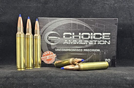 225TTSXLF338RUM20 Choice Ammunition .338 Remington Ultra Mag (RUM) 225 GRAIN BARNES TTSX (LEAD FREE)~100% HAND-LOADED!!