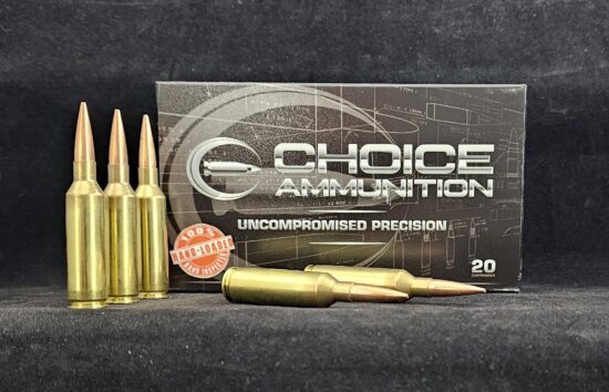 156EOLEH6.5RPM20 CHOICE AMMUNITION 6.5 PRC 156 Grain Berger EOL-Elite Hunter~100% Hand-Loaded!!