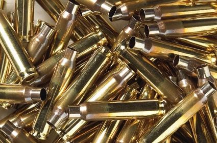 338-lapua-mag-once-fired-brass .338 Lapua once fired JAG brass 25ct bag