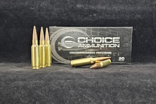 123ELDM6.5GRENDEL20 Choice Ammunition 6.5 Grendel 123 Grain HORNADY ELD-M~100% HAND LOADED!!