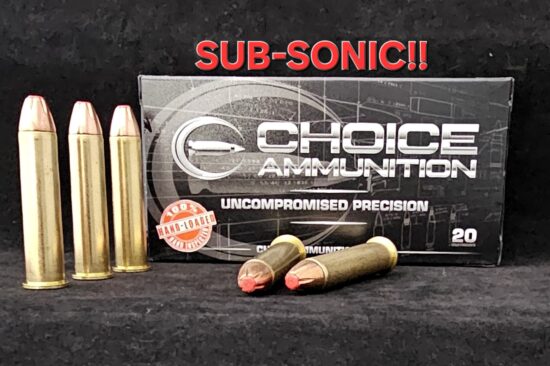 410SUBX4570GOVT20 (1) (2) .45-70 Government 410 Grain Subsonic Sub~X-100% Hand Loaded!!