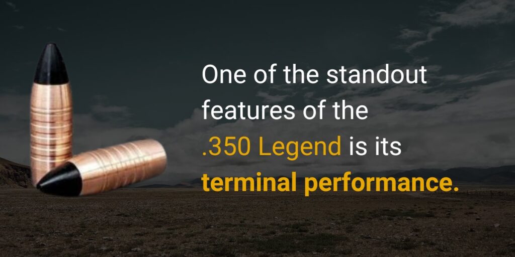 350 Legend caliber for hog hunting