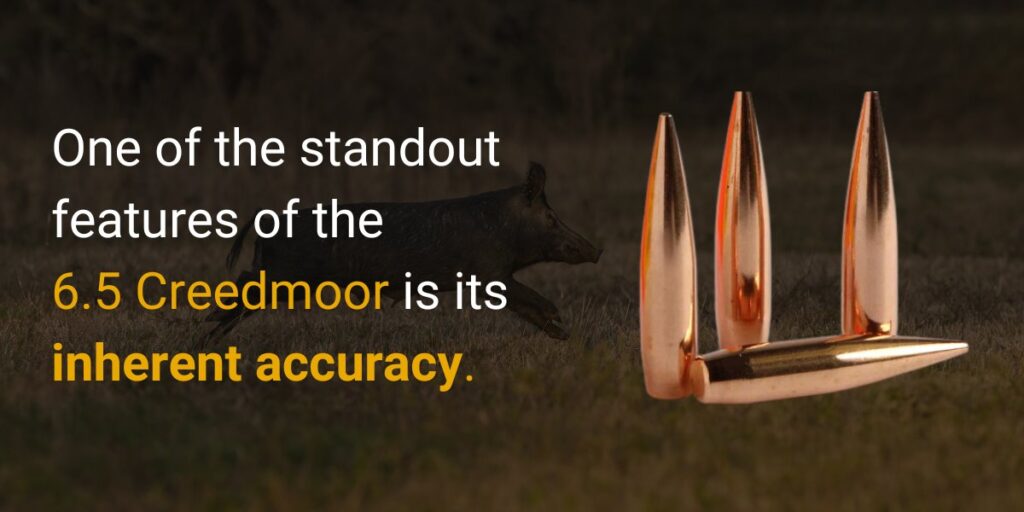 6.5 Creedmoor caliber for hog hunting