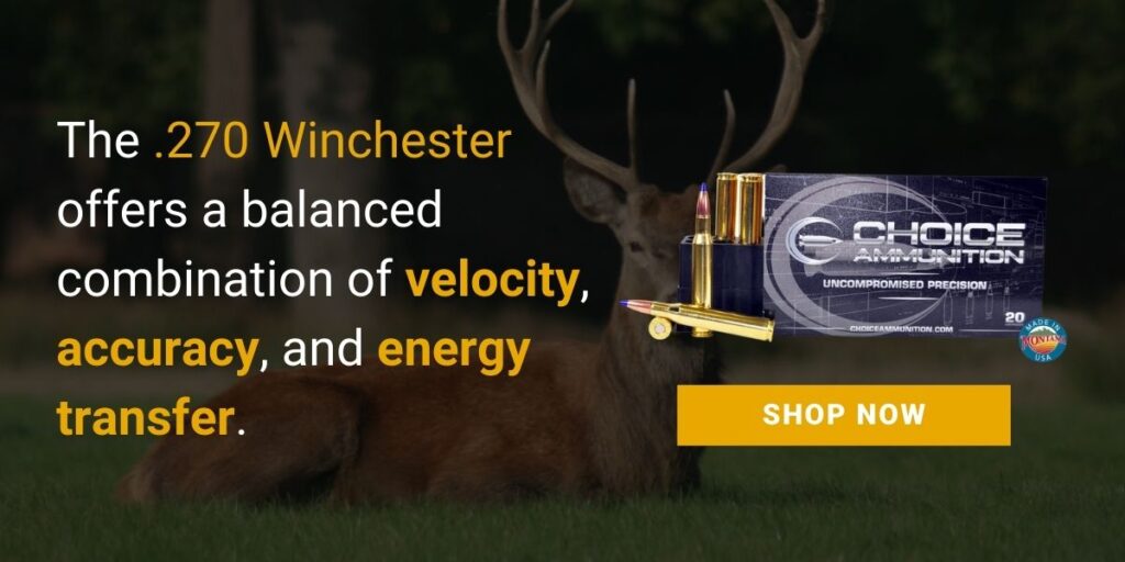 270 Winchester caliber for deer hunting