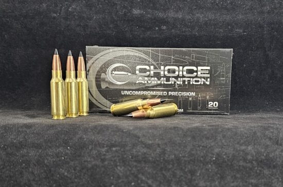 115TACX6.5GRENDEL20 Choice Ammunition 6.5 GRENDEL 115 GRAIN BARNES TAC-TX (LEAD FREE)~100% HAND LOADED!!
