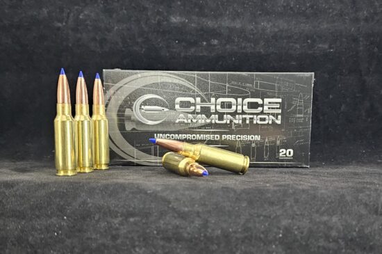 120TTSXLF6.5GRENDEL20 Choice Ammunition 6.5 GRENDEL 120 GRAIN BARNES TTSX (LEAD FREE)~100% HAND LOADED!!