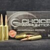 170EOLEH6.8WEST20 Choice Ammunition 6.8 Western 170 Grain Berger EOL~100% Hand-Loaded!!