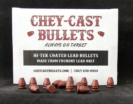 HT38105TCFP500 Choice Ammunition Chey-Cast 38 Cal (.358) 105gr TCFP with Hi-Tek Super Coat Chey-Cast Bullets by Choice! SAMPLE