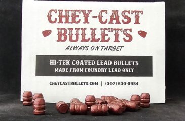 HT38125RNFPS1 Choice Ammunition Chey-Cast 38 Cal (.358) 125gr RNFP with Hi-Tek Super Coat Chey-Cast Bullets by Choice! SAMPLE