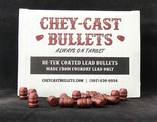 HT38125RNFPS1 Choice Ammunition Chey-Cast 38 Cal (.358) 125gr RNFP with Hi-Tek Super Coat Chey-Cast Bullets by Choice! SAMPLE