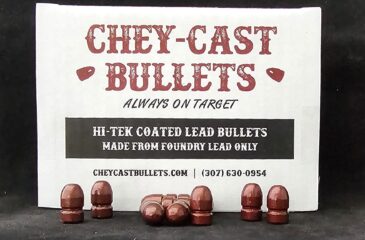 HT4020010RN Choice Ammunition Chey-Cast 40 Cal 10mm (.401) 200gr RN with Hi-Tek Super Coat Chey-Cast Bullets by Choice! SAMPLE