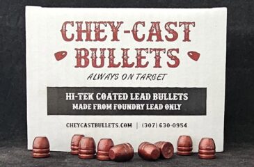 45 Cal (.452) 250gr RNFP COLT with Hi-Tek Super Coat Chey-Cast Bullets by Choice! SAMPLE 2LBS