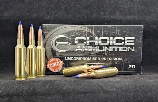 155LRXLF6.8WEST20 Choice Ammunition 6.8 WESTERN 155 GRAIN Barnes LRX (Lead Free)~100% HAND-LOADED!!